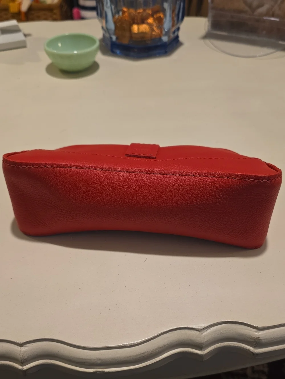 BNNU PLG Red Artisan Zipper Pouch